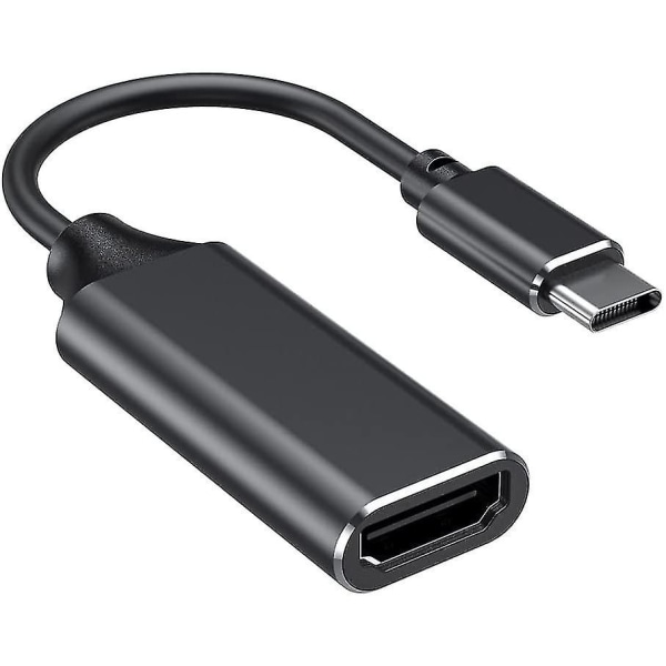 USB C till HDMI-adapter, USB -typ C till HDMI 4k-adapter (thunderbolt 3-kompatibel) med ljud-videoutgång för Macbook Pro 2018/2017, Ipad Pro 2018, Sams