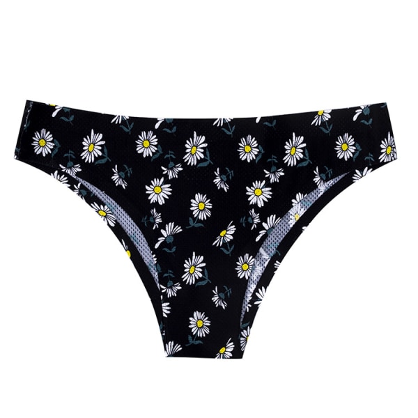 Sømløs stringtrosa for kvinner undertøy Floral kvinners 6-pack