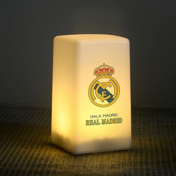 Real Madrid Plaza Bordslampa LED Nattljusbelysning