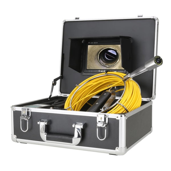 7-tommer industriel rørledning endoskop underjordisk spildevandsrør mine visuelle detektor kamera er velegnet til rørledning underjordisk undersøgelse