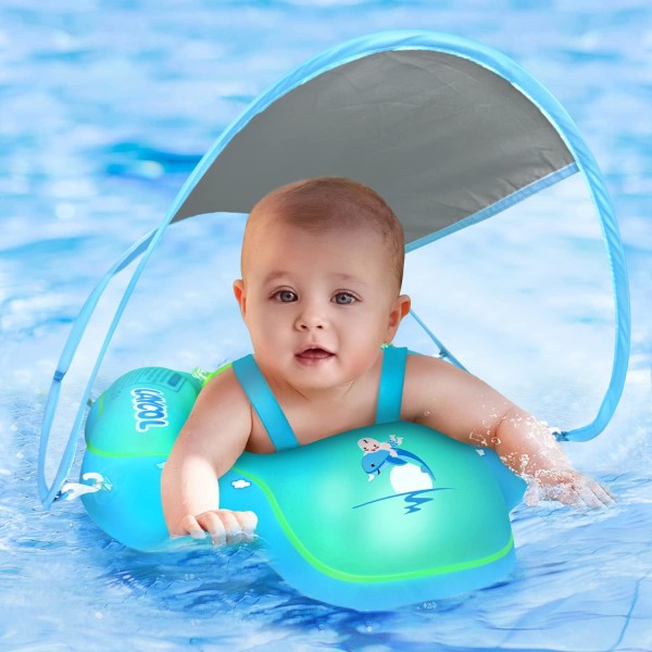 Bebe Baby Swim Ring Bouee Piscine Enfant New Baby Booy från 3 till 36 månader(XL)