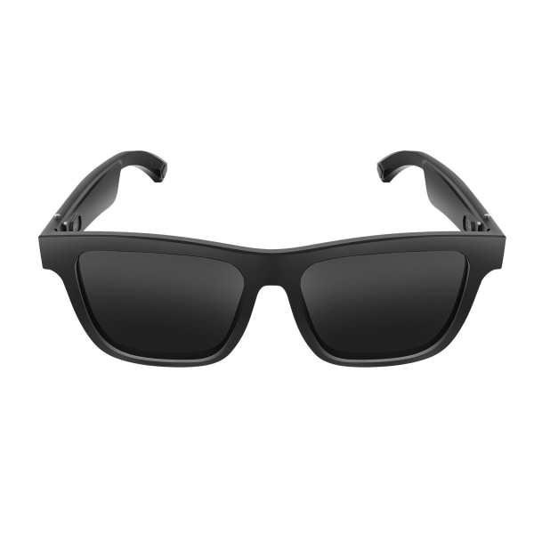 Smart Glasses E10 Solglasögon kan prata med Lyssna på musik Bluetooth Audio Glasögon Svart