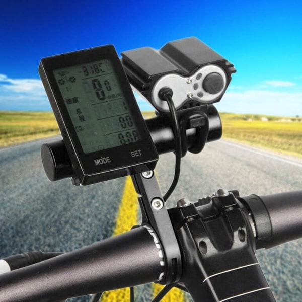 10 cm sykkelstyreforlengelse styrebrakett Enkel klemme forlengelsesfeste for sykkel LED-lys, GPS, telefon, hastighetsmåler svart
