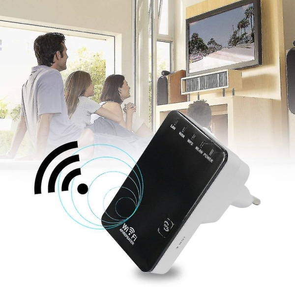 300mbps Wireless-n Mini Router Wifi Repeater Extender Booster forstærker