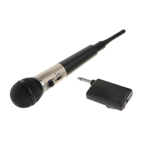 1 Set langaton tai langallinen mikrofoni Kannettava käsimikrofoni Mic Black