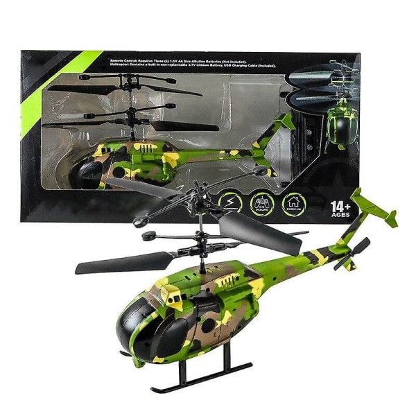 Kaukosäädinhelikopteri Infrapuna Induktio Rescue Cool Aircraft Suspensio|RC Helikopterit
