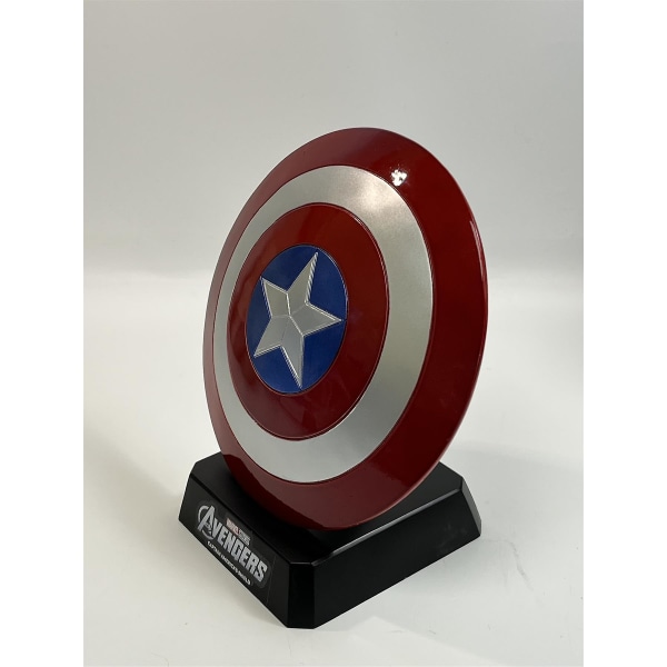 Captain America Shield Avengers 20 cm polyresin prop på stativ 20cm