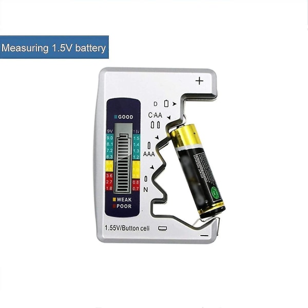 Digital batteritester, Universal Digital LCD-batteritester