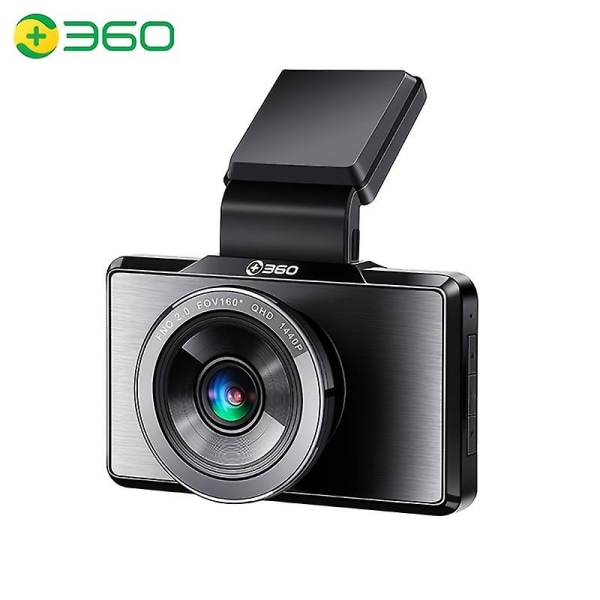 360 G500H 2K Dual Dash Cam edessä ja takana 1080P APP WiFi-ohjaus GPS 3' IPS-näyttö Autokamera Ajotallennin Night Vision H.265 24hr Motion 128 No TF Card