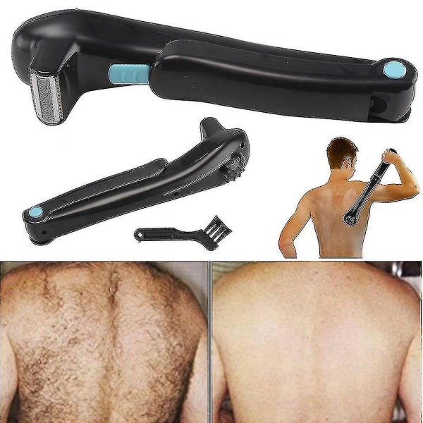 Elektrisk Back Hair Shaver Barbermaskin Body Trimmer Remover Groomer Barbering