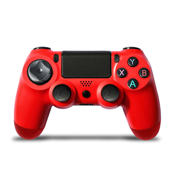 PS4 trådløs Bluetooth-spillkontroller PS4-kontroller med lyslinje (rød)