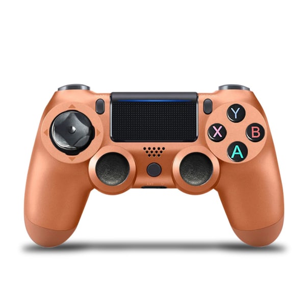 Langaton PS4 Bluetooth peliohjain Ps4-ohjain valopalkilla (pronssi)