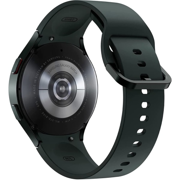 Galaxy Watch 4 44 mm SM-R870 Aluminium Smartwatch Kun GPS - Svart (oppdatert)