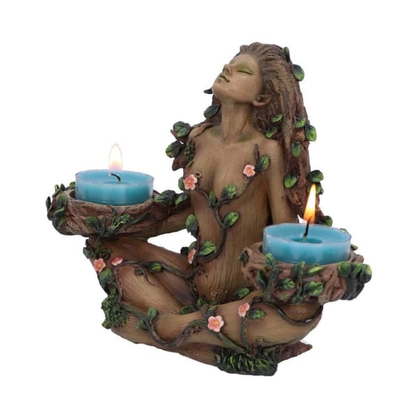 Forest Protector Natural Balance -kynttilänjalka Female Tree Spirit -pieni kynttilänjalka (13×18×20cm)