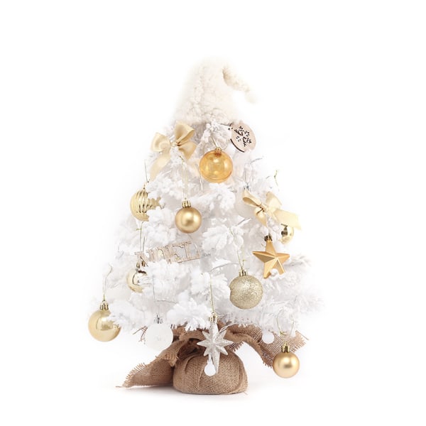Miniature juletræ, Mini juletræ, Mini kunstigt juletræ, Grønt bordplade juletræ, Mini kunstigt juletræ, Mini Ar