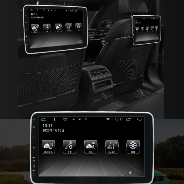 Bestselgende dobbel din berøringsskjerm Android bilradio 7 tommers bilskjerm med revers 7"