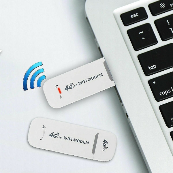 Nytt 2023 olåst 4g Lte wifi trådlöst usb USB mobilt bredband 150mbps modem simkort White