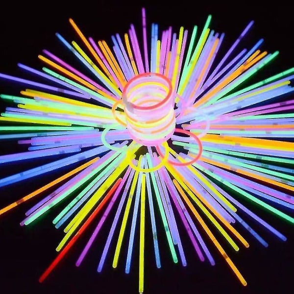 Glow Sticks Engångsbelysningstillbehör Tik Tok Identisk 20cm
