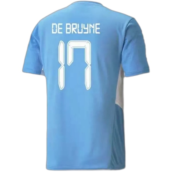 2021-2022 Custom Sublimation Fotballdrakt Camisetas De Futbol fotballdrakt Blue 2 XL