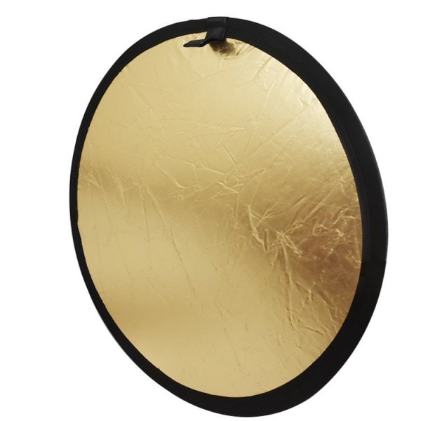 1 stycke 31,5"/80 cm reflektor Vikbar multi-roll tejpväska - guld silver för studiofotograferingsbelysning och utomhusbelysning, selfiebröllopsfoton