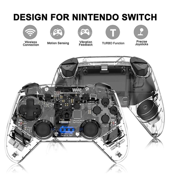 Wires Bluetooth Gamepad Black