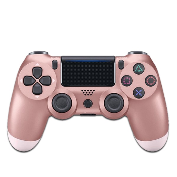 PS4-kontroller trådløs Bluetooth-gamepad (Rose Gold)
