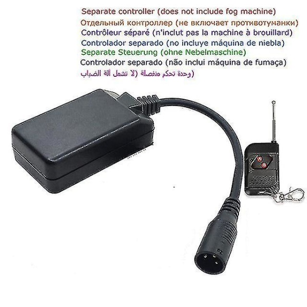 400w Wire Control Dimmaskin/pump Dj Disco Mini 400w Rökmaskin För Hemfest Bröllop/scendimma/scen rökutkastare None