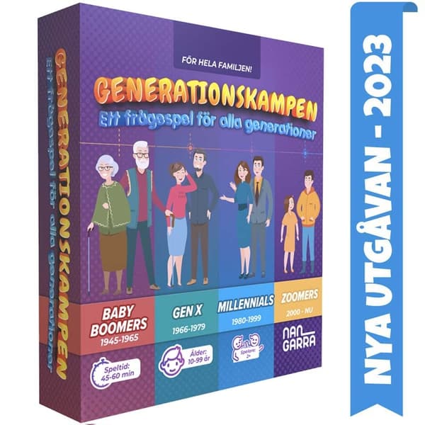 Generationskampen Frågesport Default Title