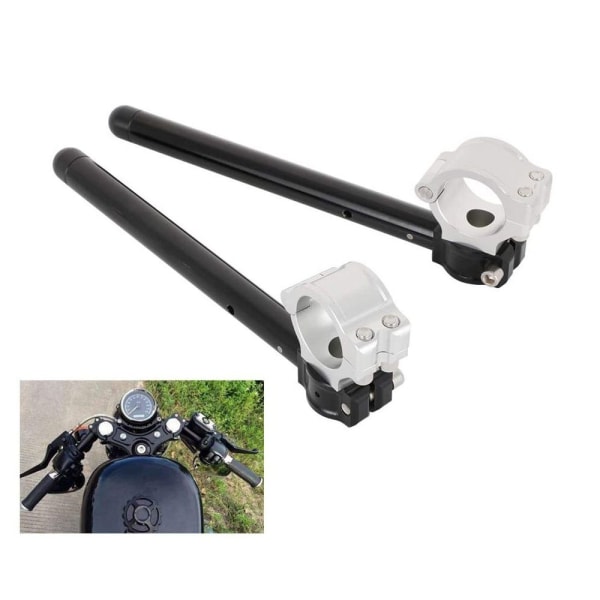 7/8 tum motorcykel clip-on styre ersättning CNC gaffel 3.5 cm