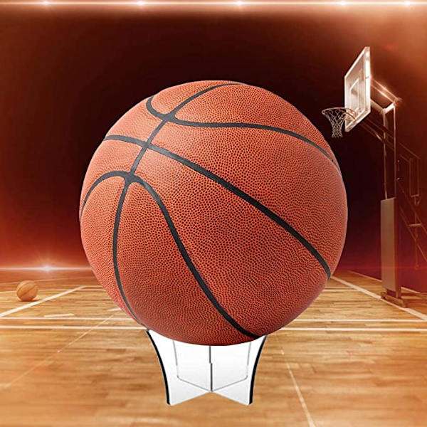 Acrylic Ball Display Stand Fotbollsställ Rugby Display Fyndiq