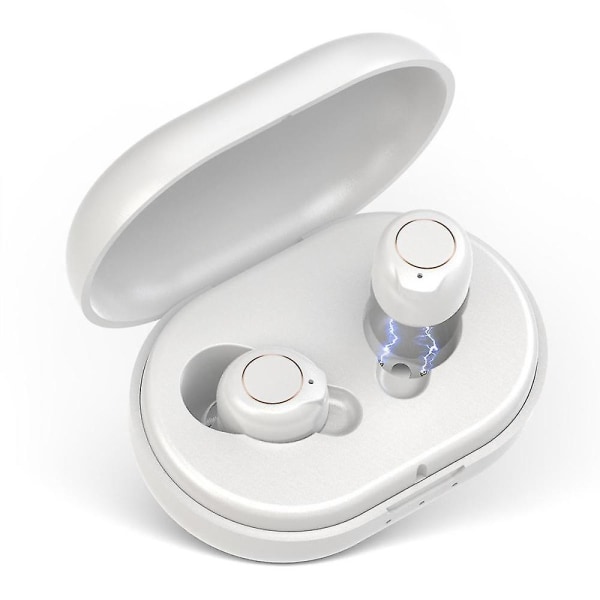 Intelligent hörapparat Uppladdningsbar Lågbrus bredfrekvent ljudförstärkare Döva hörapparater Whi