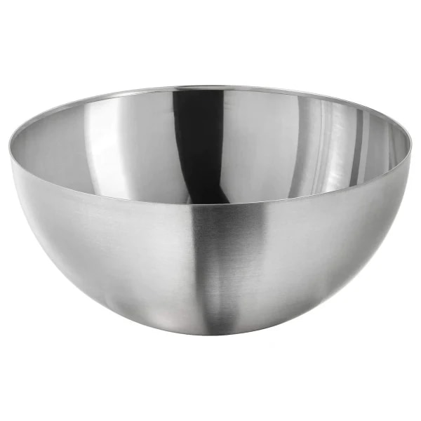 Serveringsskål i rostfritt stål Silver