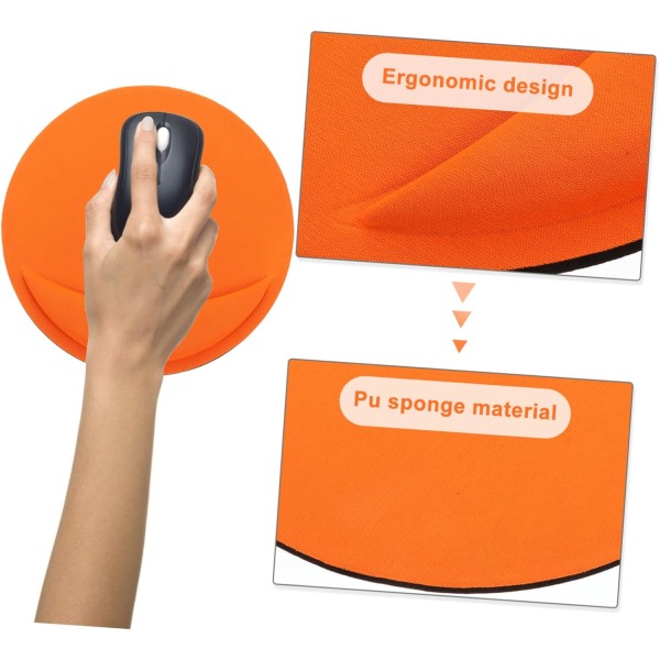 Mussematte med gelpude 2PCS Mousepad