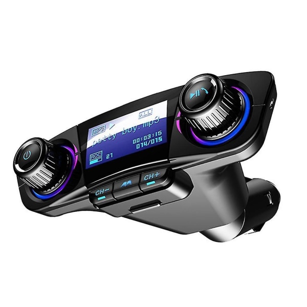 Bilspelare Bt06 Bil Bluetooth Mp3-spelare Multifunktionell Bluetooth Flerspråkig Mp3 Universal Lcd