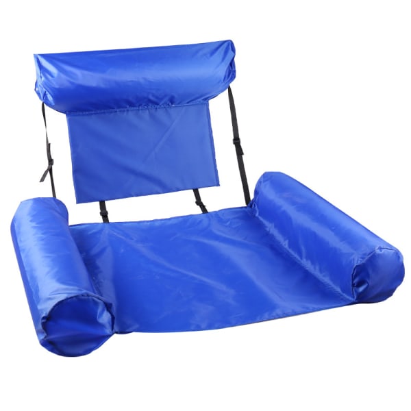 Pool Float Chair Hængekøje, Oppustelig Float Lænestol Raft Pool Lounge