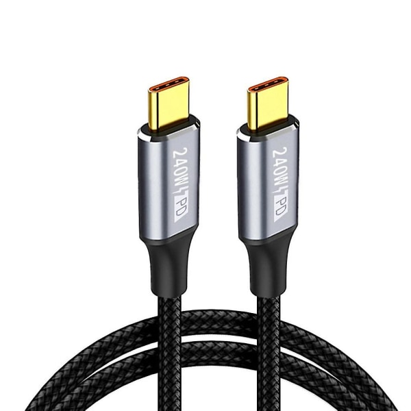 Qc3.0 Pd 240w USB C till USB Typ C-kabel Pd 240w snabbladdningsladdare