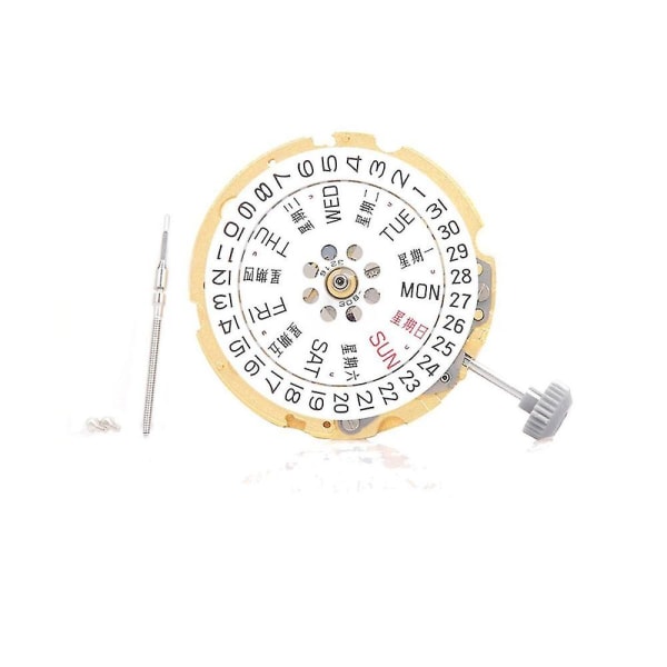 8200 Movement Watch Movement Automatic Mechanical Gold Double Calendar 21 Jewels Movement Watch Rep