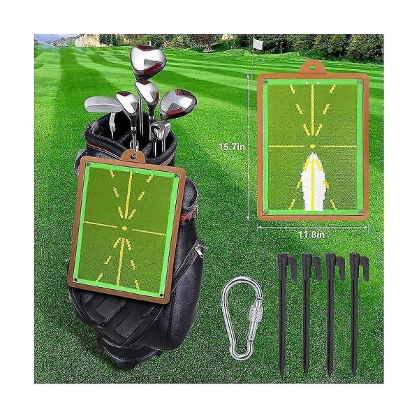 Golfharjoitusmatto swingintunnistukseen lyönti, polkupalaute Golf Swing -matto, edistynyt golfharjoittelu A