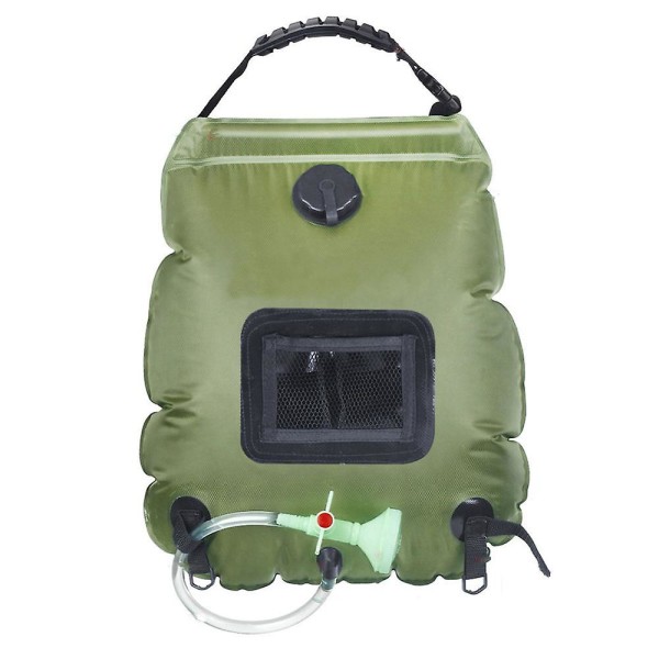 Aurinkosuihku 5 gallonaa/20L Aurinkolämmitys Premium Camping