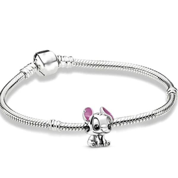 Silver Sterling Silver Disney Hänge Armband Hänge 17cm