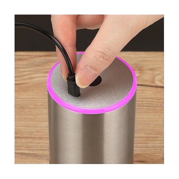 Bärbar Kaffekvarn Elektrisk USB Uppladdningsbar Kaffebönor Malning Automatisk Bönkvarn För