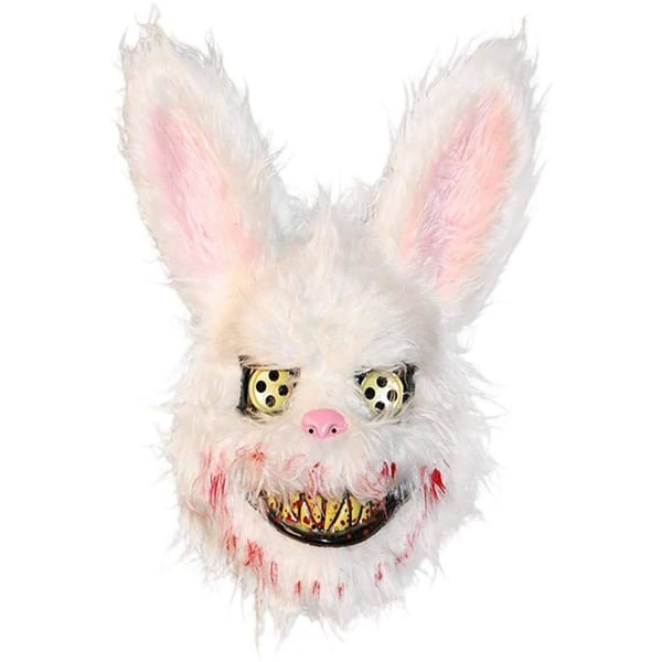 Halloween maske plys bunny maske sort bjørn maske