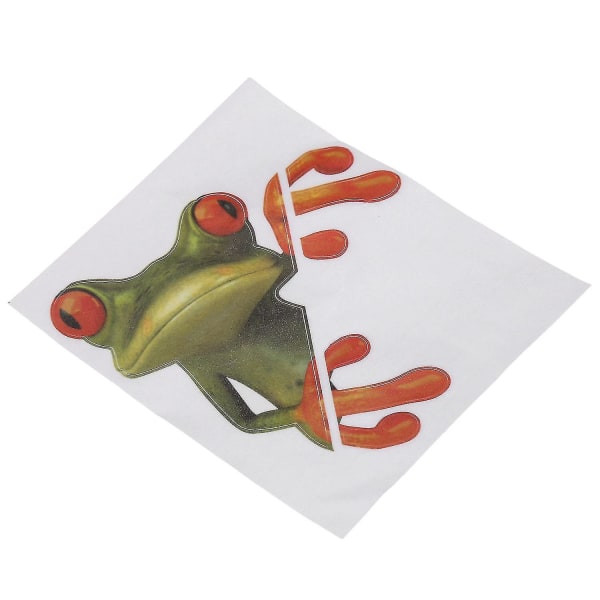 3D Frog Pio Interessant bil klistremerke Vindu lastebil klistremerke