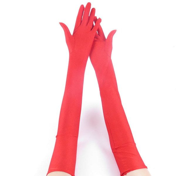 Halloween Gloves - Masquerade - Cosplay red