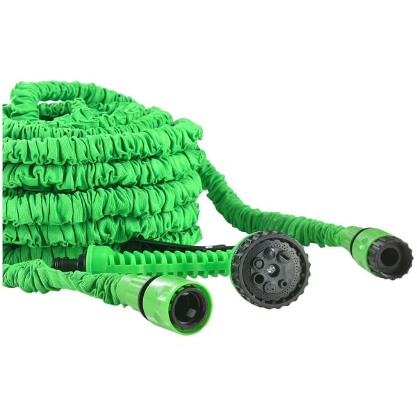 Flexible garden hose extendable up to 22.5m