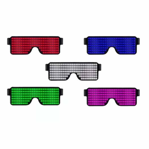 Magic Flash Led Party Glasses -sovellus Bluetooth ohjattu valo