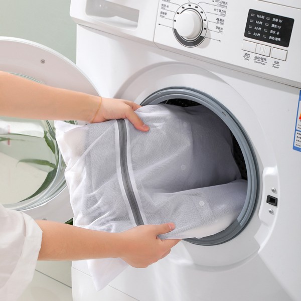 6 tvättpåsar Skyddstvättpåse Stor antideformationstvättunderkläder Mesh Förtjockad mesh