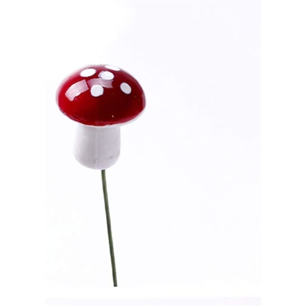 50 kpl Mini Mushroom Miniatures Artificial Garden Fairy Bonsai