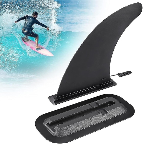 8 tommer aftagelig Universal Surfboard Sup Fin med finnebase. Aftageligt Center Fin Stand Up Paddle Board