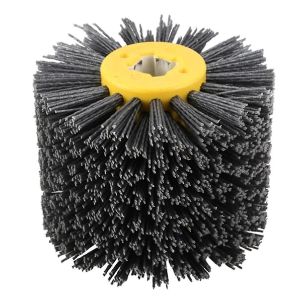 P80 1 stk Nylon Slibetråd Tromle Polerhjul Elektrisk børste til træbearbejdning Metalbearbejdning